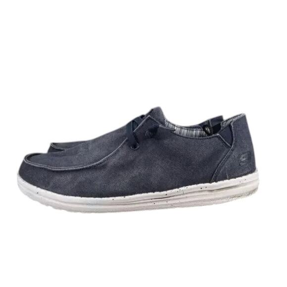 Skechers Shoes Mens 12 Casual Slip On Sneakers Relaxed Fit Memory Foam Goga Mat main image 13